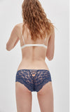 Pure • Mid Rise Lacie Caged Back Hipster Panty - Peach Fleur 
